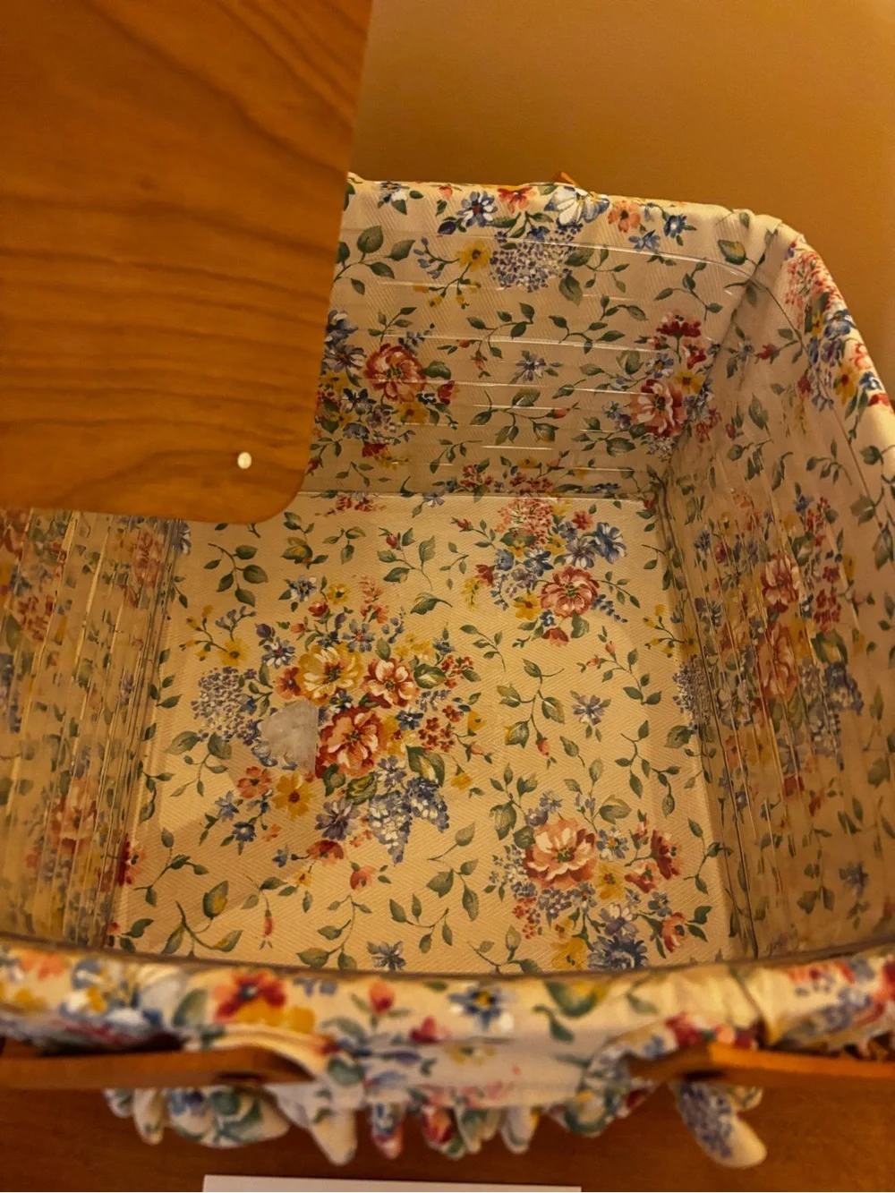 Longaberger Cake Basket with Liner, Protector and Riser